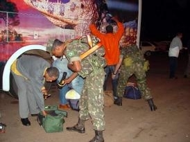 Homens do Gefron esto espalhados nos municpios de Cceres, Porto Esperidio, Comodoro, Pontes e Lacerda e Vila Bela.