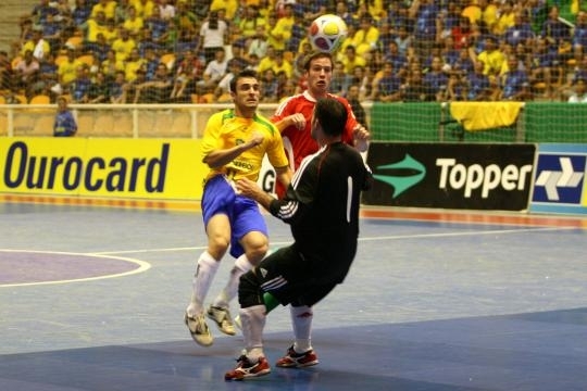 Torcida no Jogo Brasil x Hungria no Ginsio Aecim Tocantins