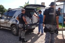 Polcia Civil inicia arrecadao de alimentos.