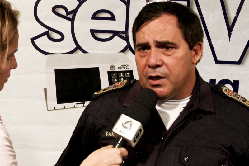 Cel. Osmar Lino Farias, Comandante Geral da Policia Militar de MT