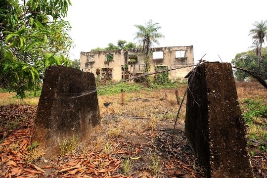 Projeto Histria em Ponto realiza visita s runas da 1 escola de educao indgena de MT, em Sapezal