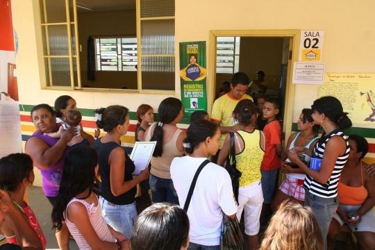 O combate ao sub-registro civil  um dos carros chefes do Mutiro da Cidadania
