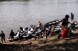 Todo o material apreendido (garrafas e garrafes), utilizado em cevas e armadilhas fixas, sero doados a instituies