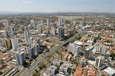 Vista area de Cuiab