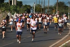 Largada da XXV Corrida Homens do Fogo do Corpo de Bombeiros Militar