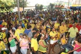 Agecopa vai colocar telo na Praa Oito e Abril para o Jogo do Brasil