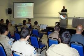 Palestra do assessor especial do Ministrio do Meio Ambiente, cel BM do RJ Wanius Amorim
