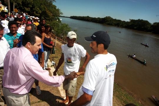Governador Silval Barbosa visita Baro de Melgao