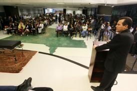 Governador Silval Barbosa pede apoio da sociedade para combater a violncia contra a mulher em Mato Grosso
