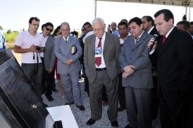 Governador Silval Barbosa participa do lanamento da Pedra Fundamental da Faculdade Evanglicas Integradas