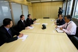Governador Silval Barbosa se rene com Superintendente do BNDES Henrique Amarante da Costa, no Rio de Janeiro
