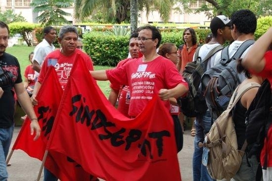 Presidente do Sindsep-MT, Carlos Alberto de Almeida