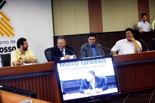 Governador Blairo Maggi participa do lanamento do MT Vestibular