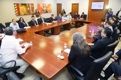 Reunio com os setores da casa para apresentar o diagnstico do plano estratgico 2016