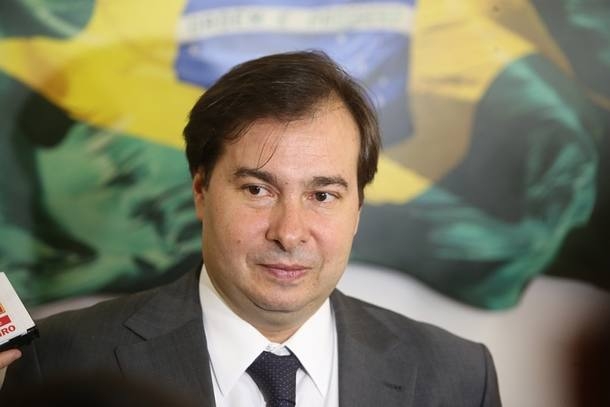 O presidente da Cmara dos Deputados Rodrigo Maia (DEM-RJ)