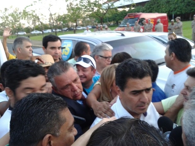 Emanuel Pinheiro (PMDB), aps o resultado da eleio
