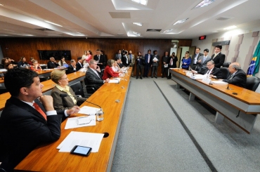 Comissão Mista da MP 746/2016, em reunião para votar plano de trabalho.