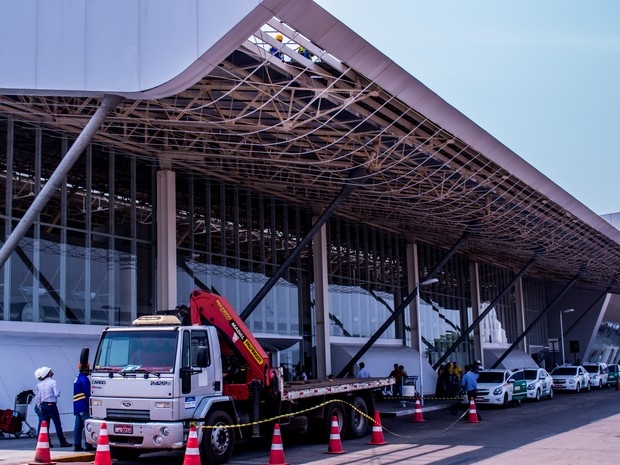 Aeroporto Marechal Rondon, em Vrzea Grande, regio metropolitana de Cuiab