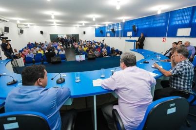 Reunio com prefeitos e vereadores de Diamantino