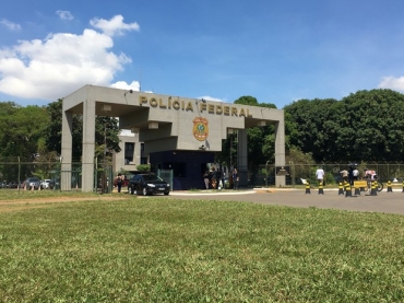 Fachada da Superintendncia da Polcia Federal, em Braslia