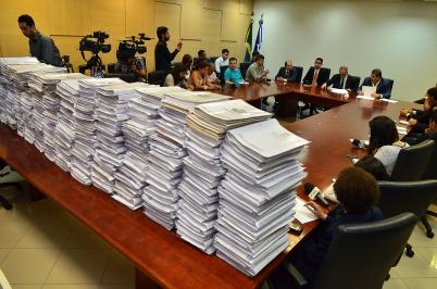 Entrega do relatrio final da CPI dos incentivos fiscais