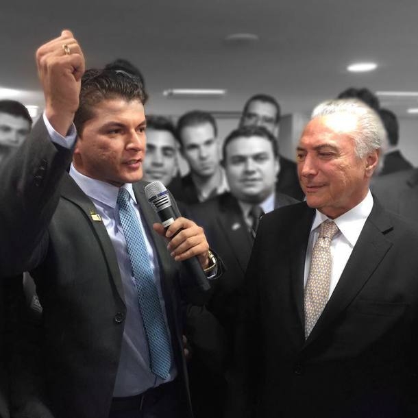 Francisco de Assis Costa Filho e Michel Temer