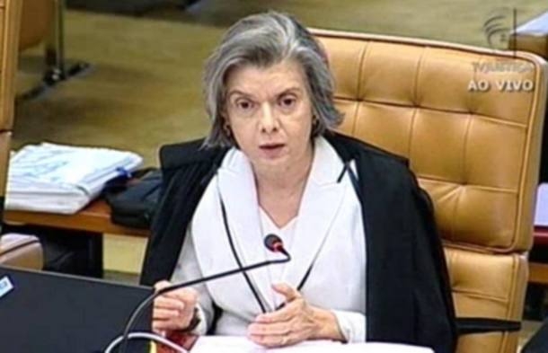 Presidente do STF, ministra Crmen Lcia