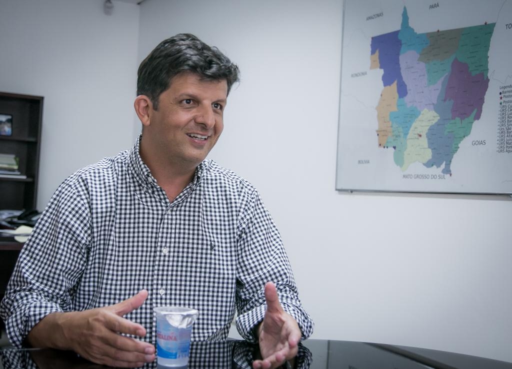 O presidente do Indea-MT, Guilherme Nolasco