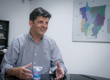 O presidente do Indea-MT, Guilherme Nolasco