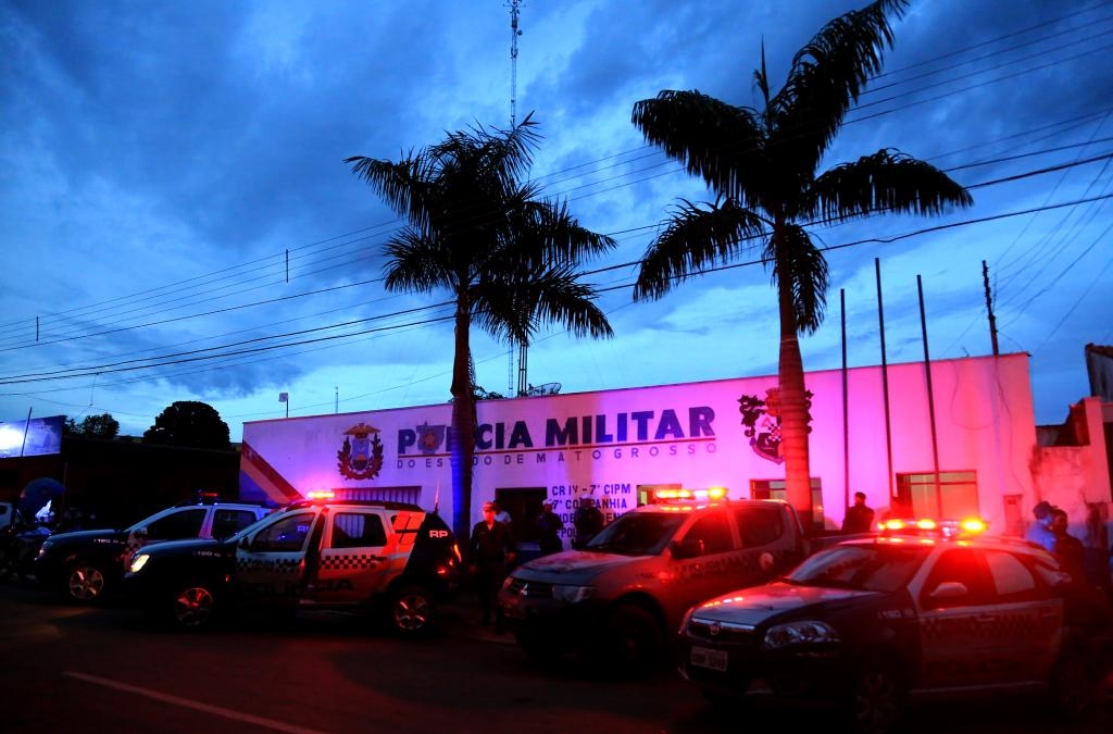 Quartel da Polcia Militar em Jaciara
