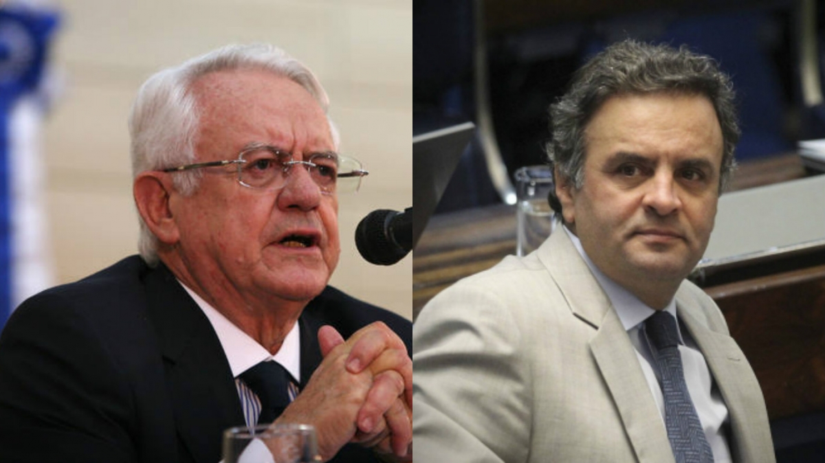 Carlos Velloso (esq) e Acio Neves (dir).