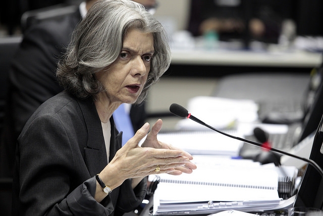 Presidente do Conselho Nacional de Justia e Supremo Tribunal Federal, Ministra Crmen Lcia.