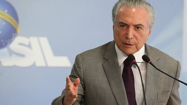 O presidente Michel Temer (PMDB)