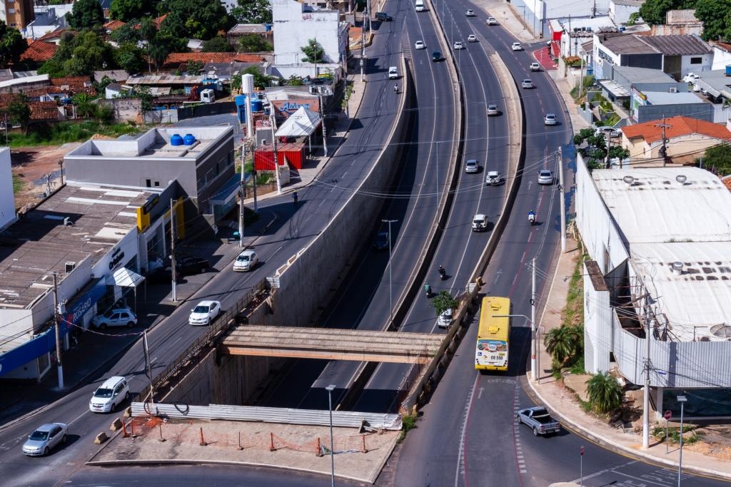 Concluso da estrutura na Miguel Sutil contempla obras de acessibilidade e sinalizao