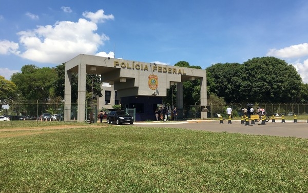 Fachada da Superintendncia da Polcia Federal, em Braslia