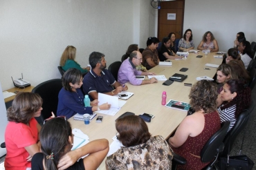 Na reunião, foi tratado também sobre os serviços de urgência e emergência e de cirurgias eletivas.