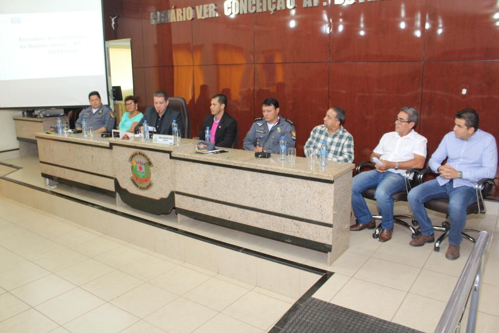 1 Encontro dos Consegs da Regio Oeste