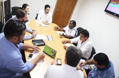 Reunio da equipe tcnica da Frente Parlamentar dos Agentes Comunitrios de Sade e de Endemias