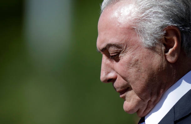 O presidente Michel Temer
