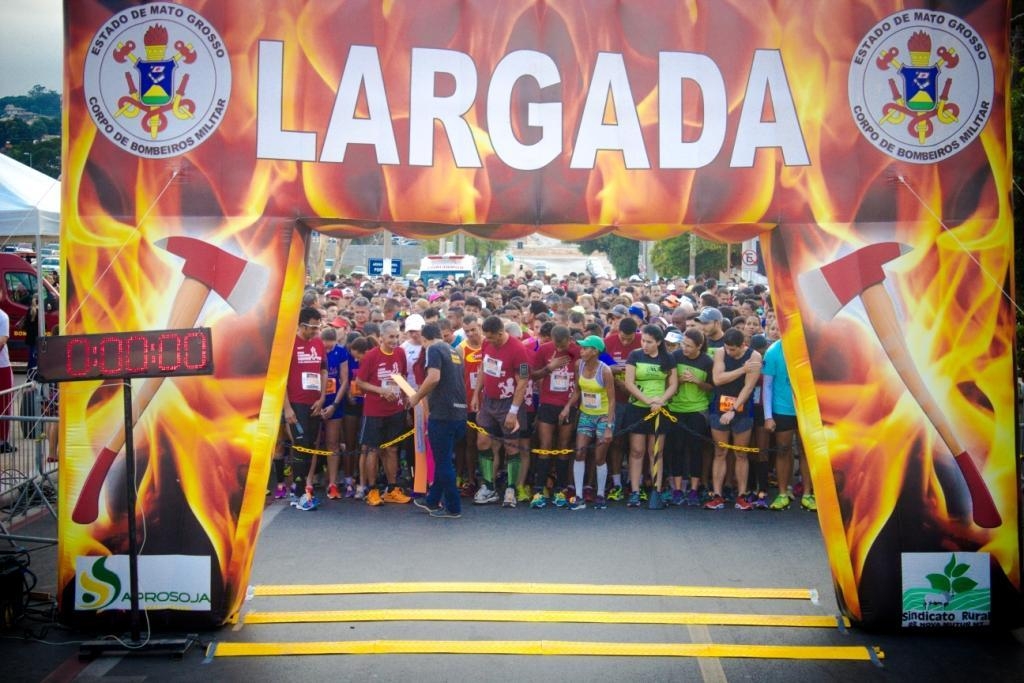 Largada da Corrida Homens do Fogo