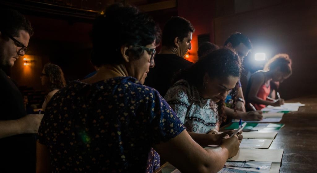 A MT Escola de Teatro  parte integrante das aes do Cine Teatro Cuiab