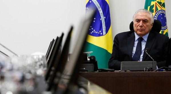O presidente Michel Temer