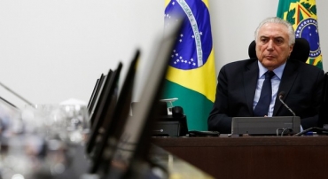 O presidente Michel Temer