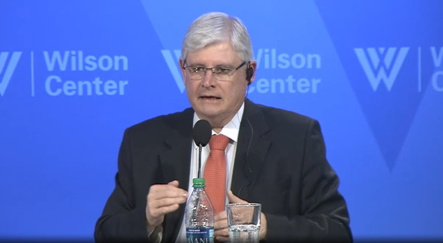 Rodrigo Janot participa de palestra organizada pelo Wilson Center, em Washington