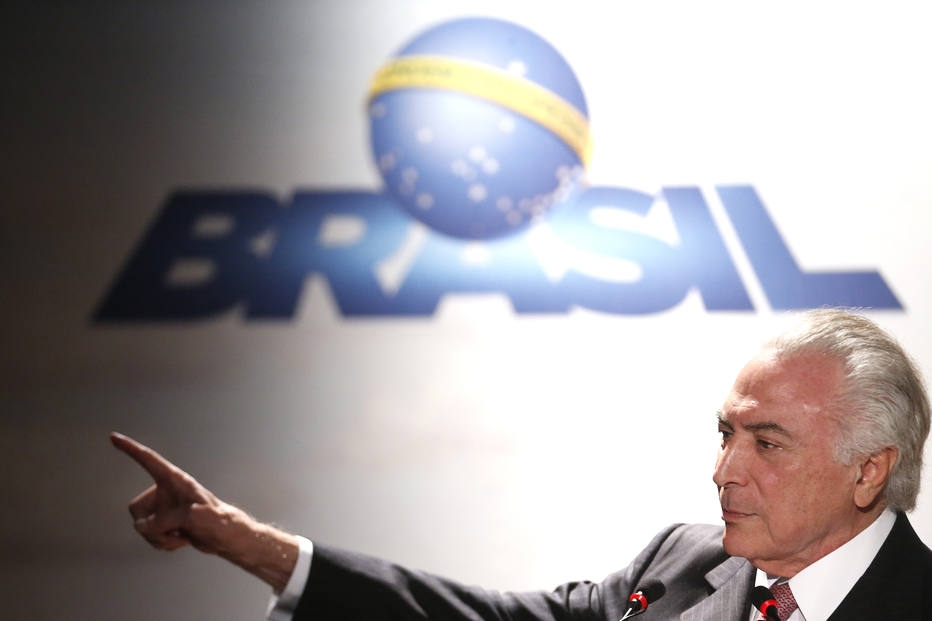 O presidente Michel Temer