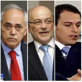 Raimundo Carreiro, Aroldo Cedraz e Tiago Cedraz