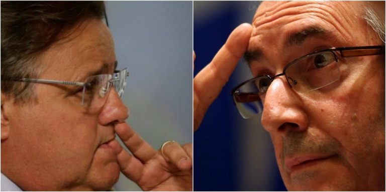 Geddel Vieira Lima (PMDB-BA) e Eduardo Cunha (PMDB-RJ)