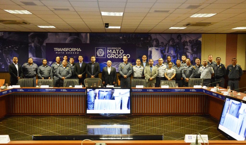 Para o coronel Cunha, comandante-geral da PM-MT, a finalidade maior dessa reunião é a segurança da população