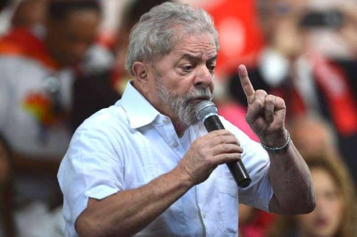 O ex-presidente, Luiz Inácio Lula da Silva: se candidato, petista lideraria corrida eleitoral com 35% das intenções de voto