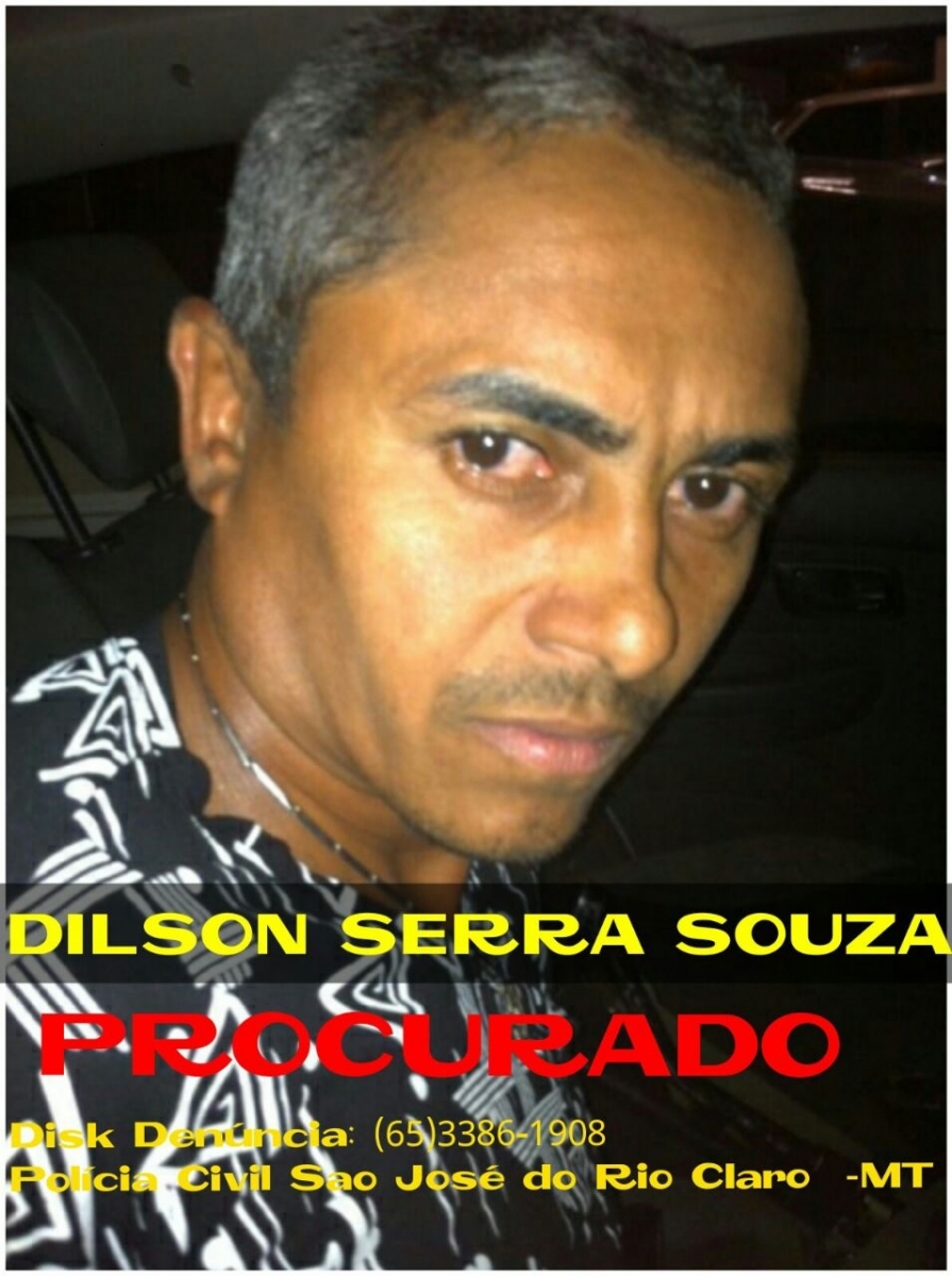 Dilson Serra Souza apontado como autor do homicídio da adolescente Vitória Gabriely Vidal Nascimento, de 14 anos